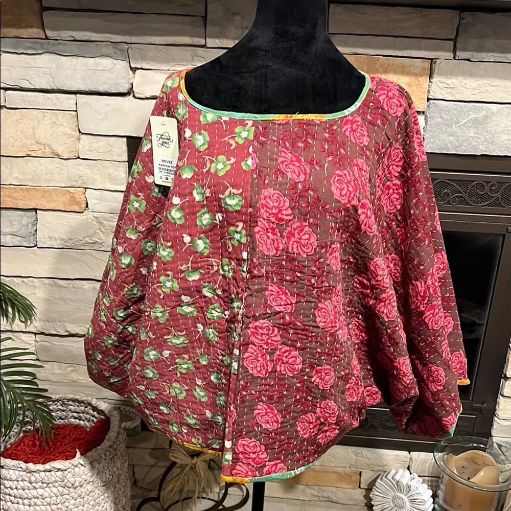 Kantha Reversible Top - Picture 7 of 7
